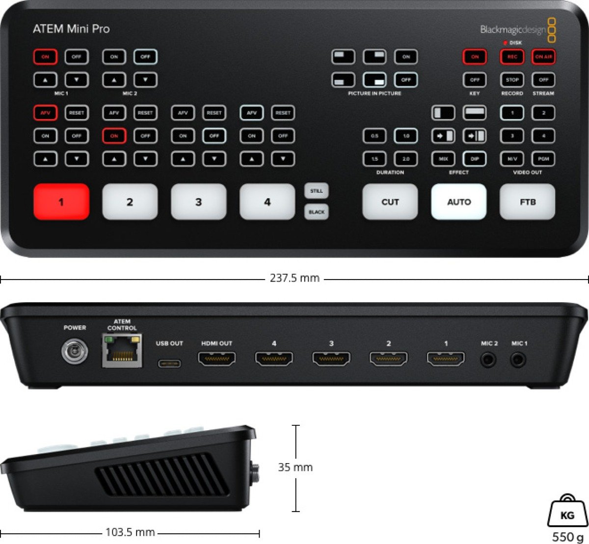 Blackmagic Design ATEM Mini Pro — photo 2